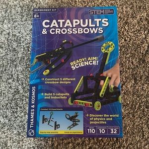 Thames and Cosmos Catapults and Crossbows STEM Construction Kit.